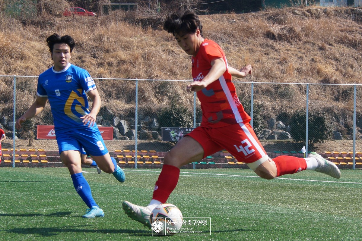 한산대첩기 제62회 춘계대학축구연맹전 8강 아주대-초당대 9