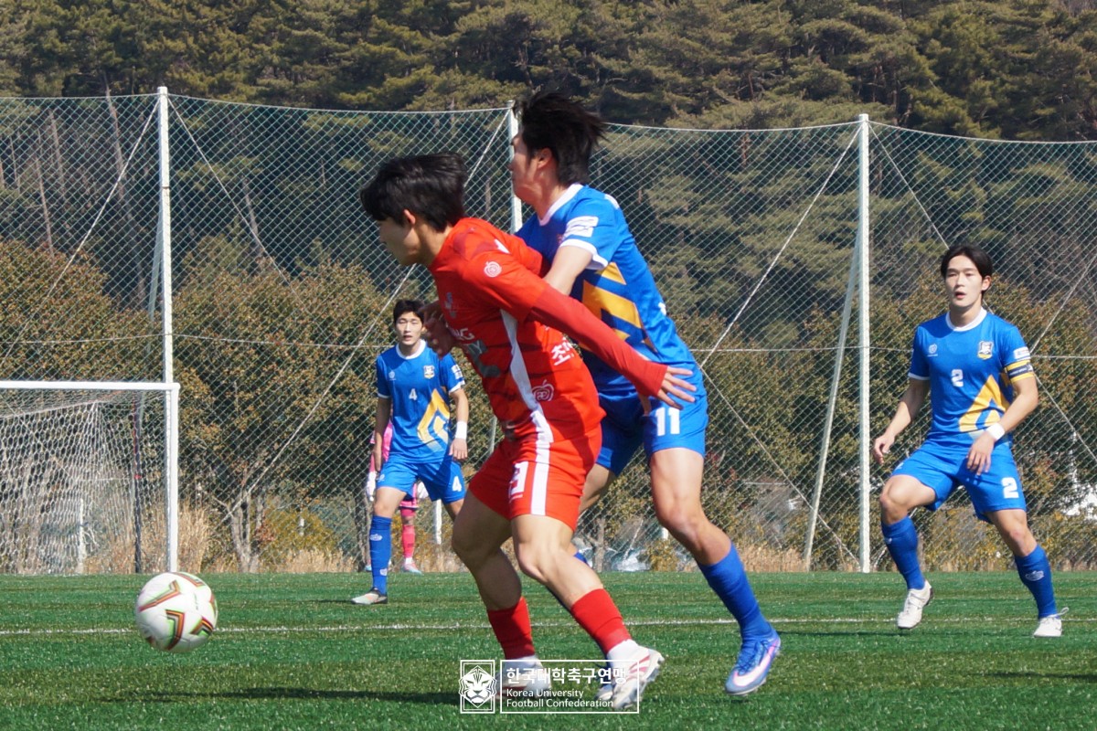 한산대첩기 제62회 춘계대학축구연맹전 8강 아주대-초당대 16