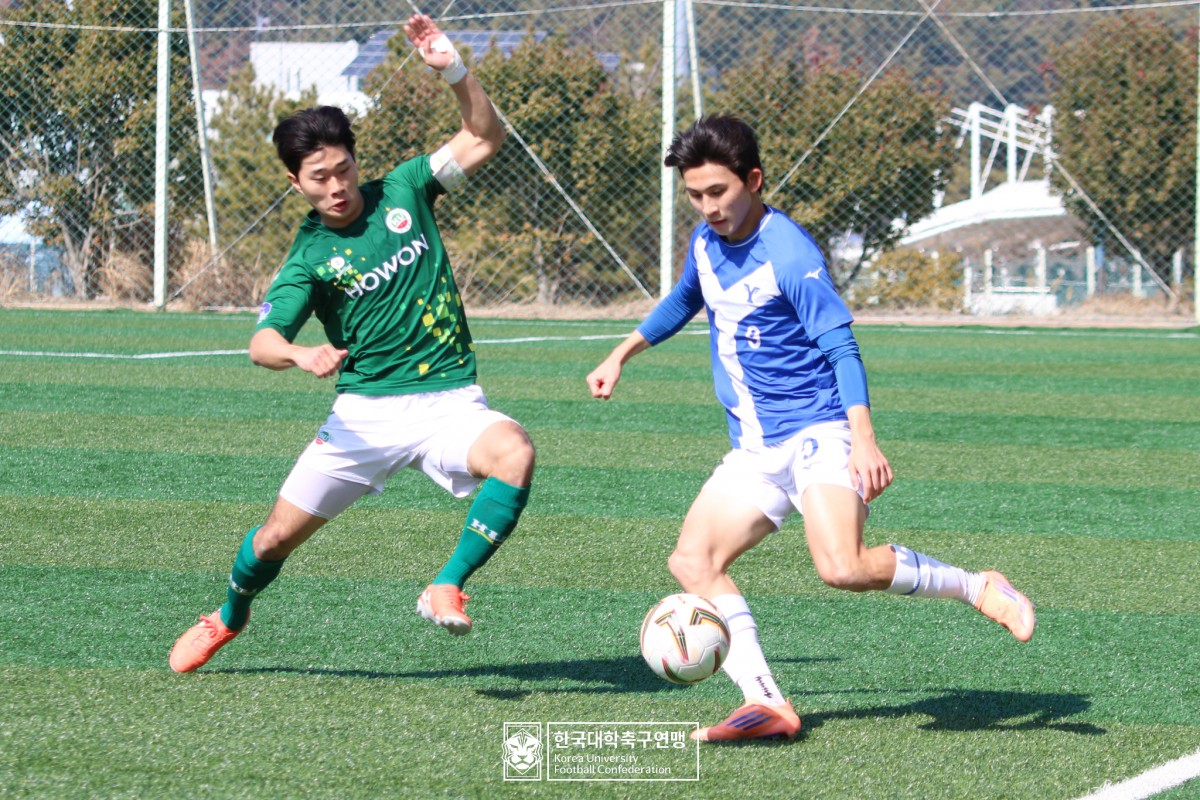 한산대첩기 제62회 춘계대학축구연맹전 8강 호원대-연세대 13