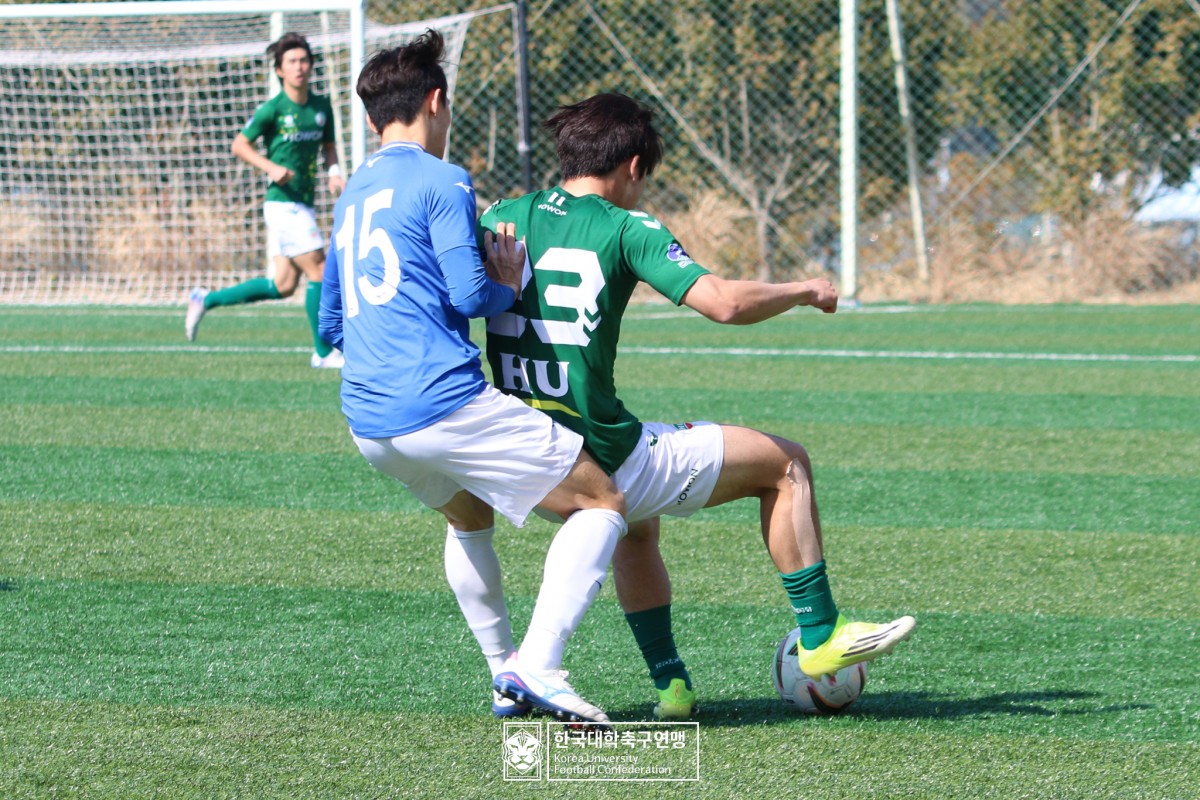 한산대첩기 제62회 춘계대학축구연맹전 8강 호원대-연세대 14