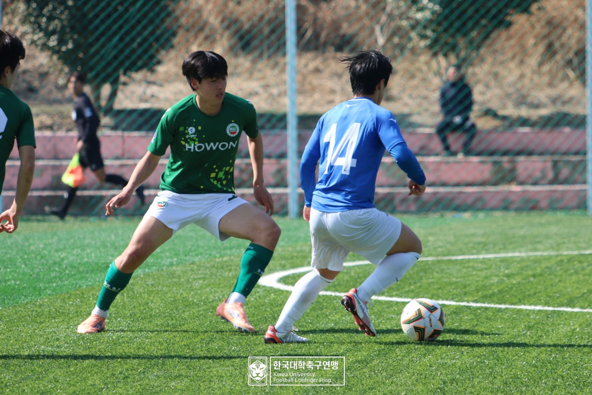 한산대첩기 제62회 춘계대학축구연맹전 8강 호원대-연세대 16
