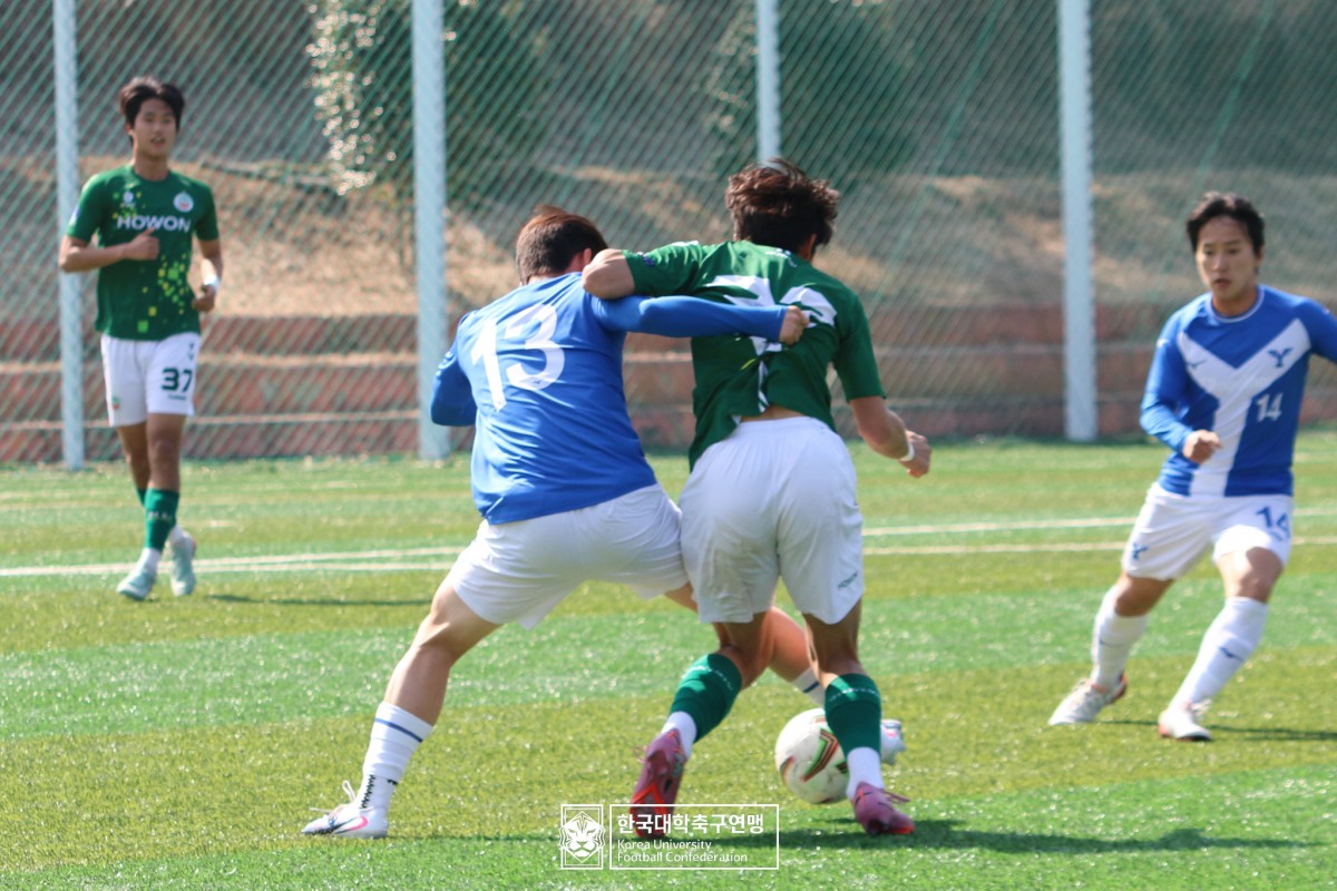 한산대첩기 제62회 춘계대학축구연맹전 8강 호원대-연세대 18