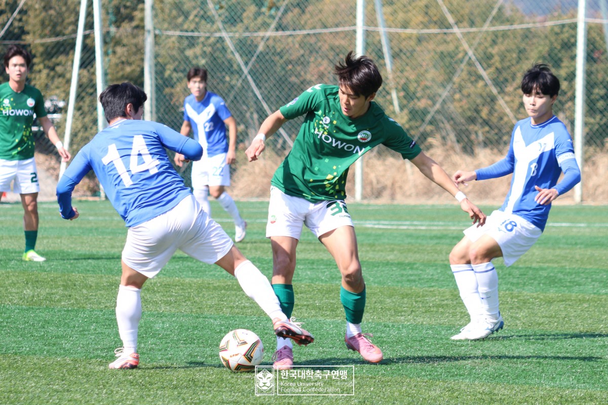 한산대첩기 제62회 춘계대학축구연맹전 8강 호원대-연세대 20