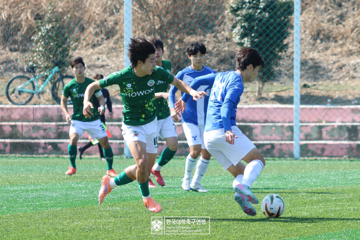 한산대첩기 제62회 춘계대학축구연맹전 8강 호원대-연세대 21
