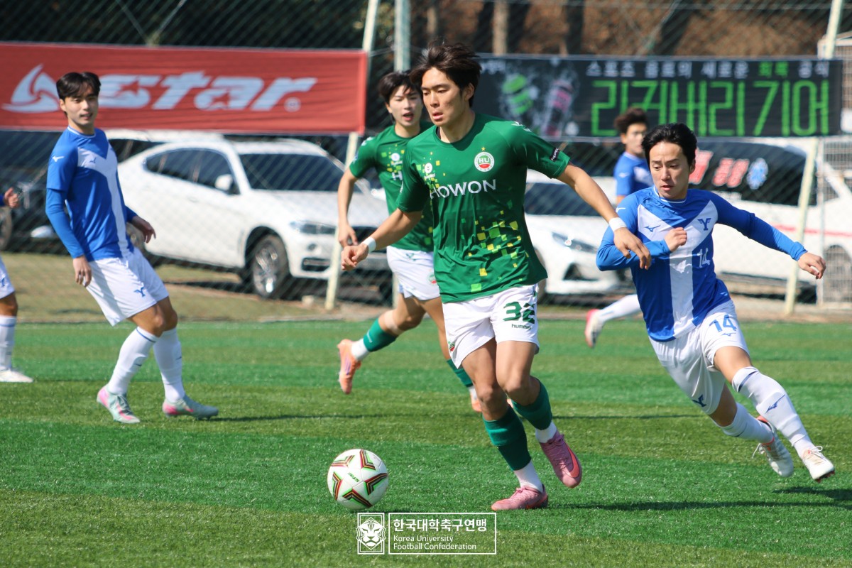 한산대첩기 제62회 춘계대학축구연맹전 8강 호원대-연세대 23