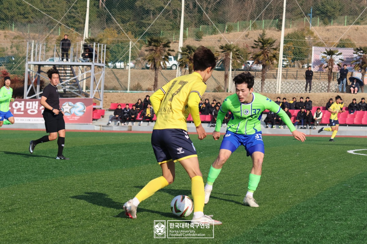 통영기 제62회 춘계대학축구연맹전 8강 상지대-전주대 12