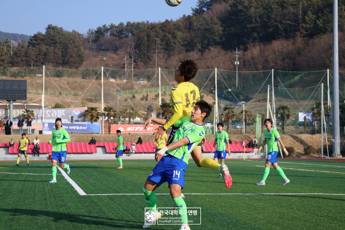 통영기 제62회 춘계대학축구연맹전 8강 상지대-전주대 15