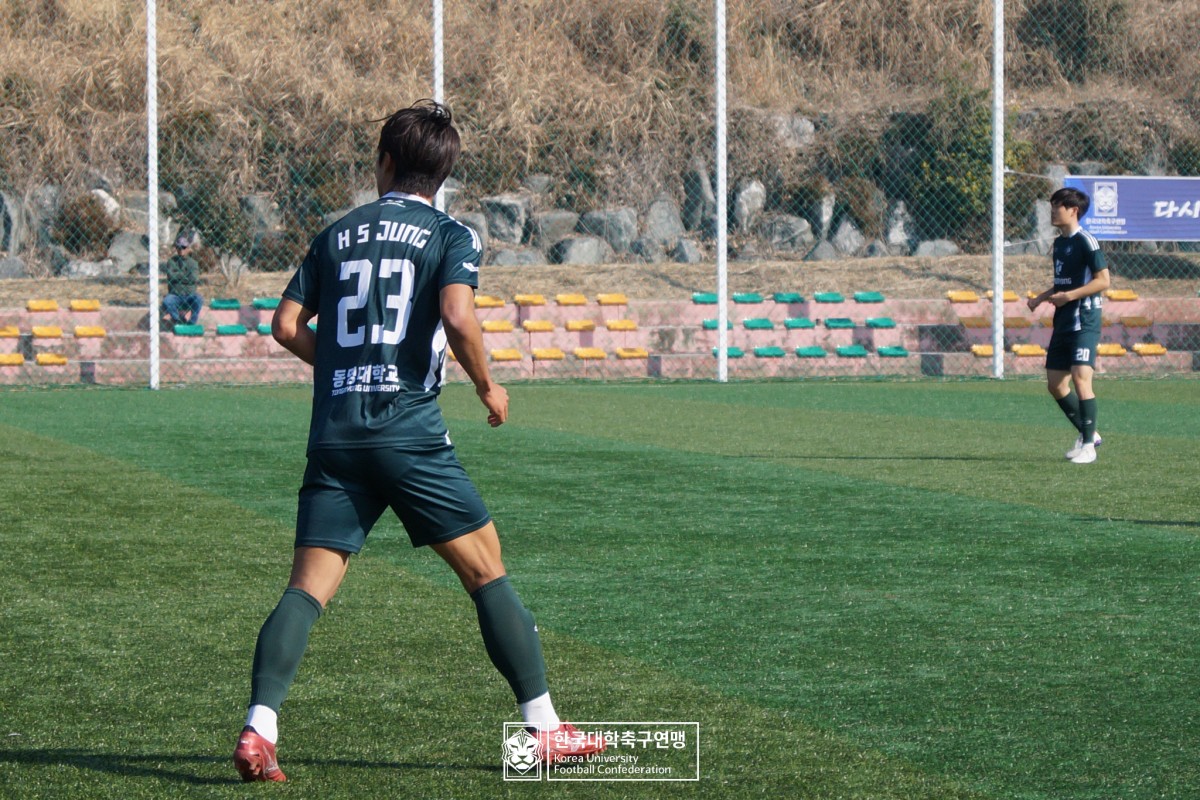 통영기 제62회 춘계대학축구연맹전 8강 동국대-동명대 22