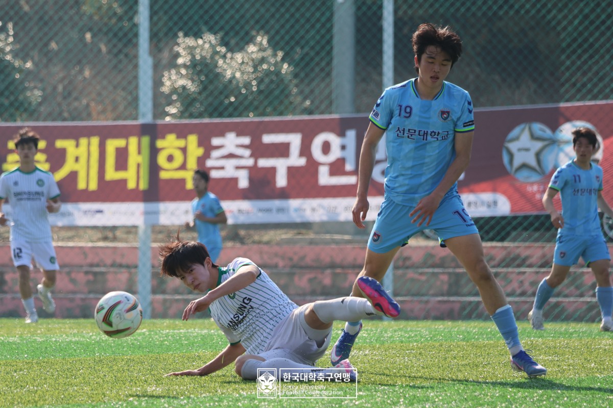 통영기 제62회 춘계대학축구연맹전 8강 선문대-신성대 10
