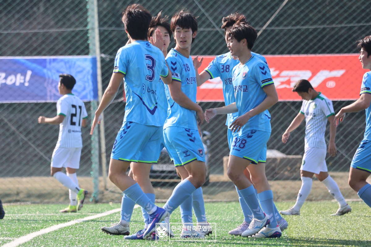 통영기 제62회 춘계대학축구연맹전 8강 선문대-신성대 11