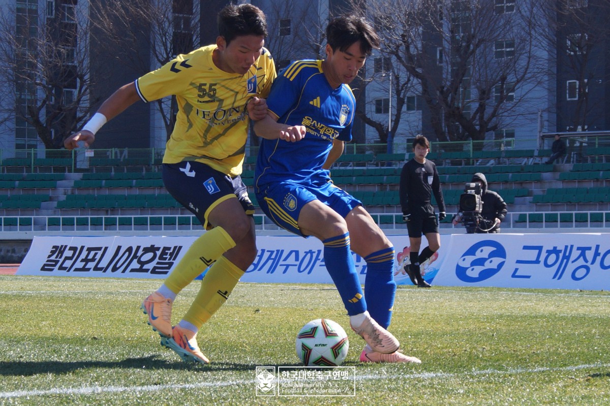 통영기 제62회 춘계대학축구연맹전 결승 울산대-전주대 9