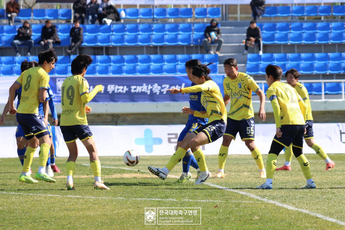 통영기 제62회 춘계대학축구연맹전 결승 울산대-전주대 11