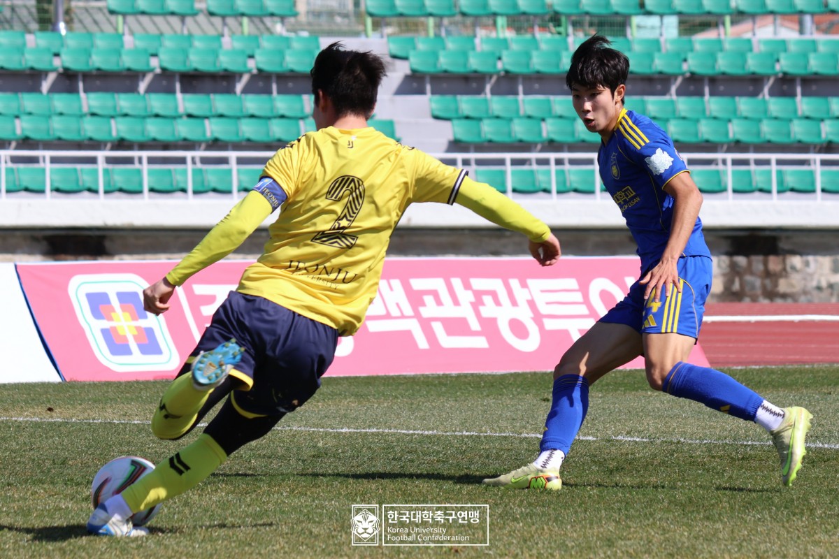 통영기 제62회 춘계대학축구연맹전 결승 울산대-전주대 14