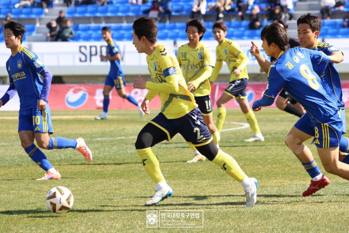 통영기 제62회 춘계대학축구연맹전 결승 울산대-전주대 31