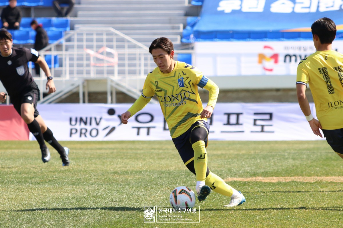 통영기 제62회 춘계대학축구연맹전 결승 울산대-전주대 32