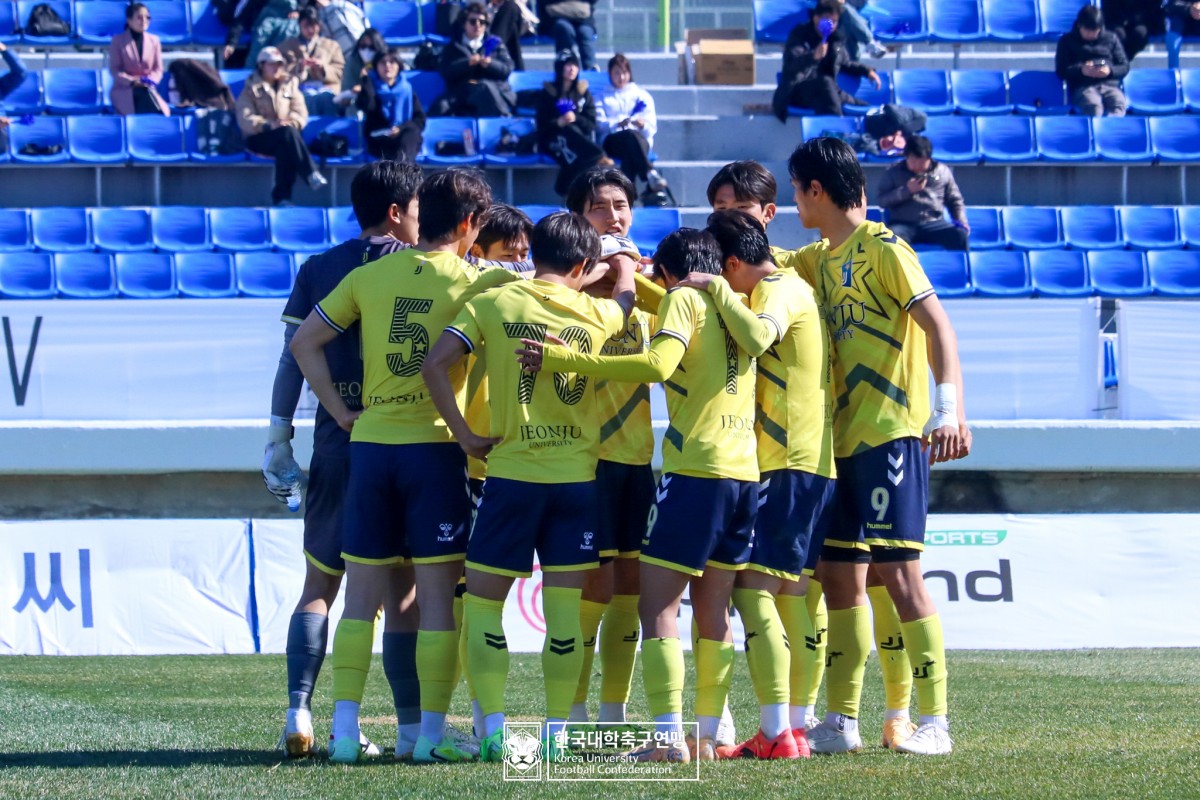 통영기 제62회 춘계대학축구연맹전 결승 울산대-전주대 38