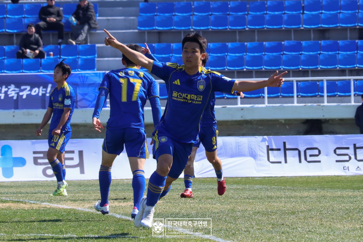 통영기 제62회 춘계대학축구연맹전 결승 울산대-전주대 41