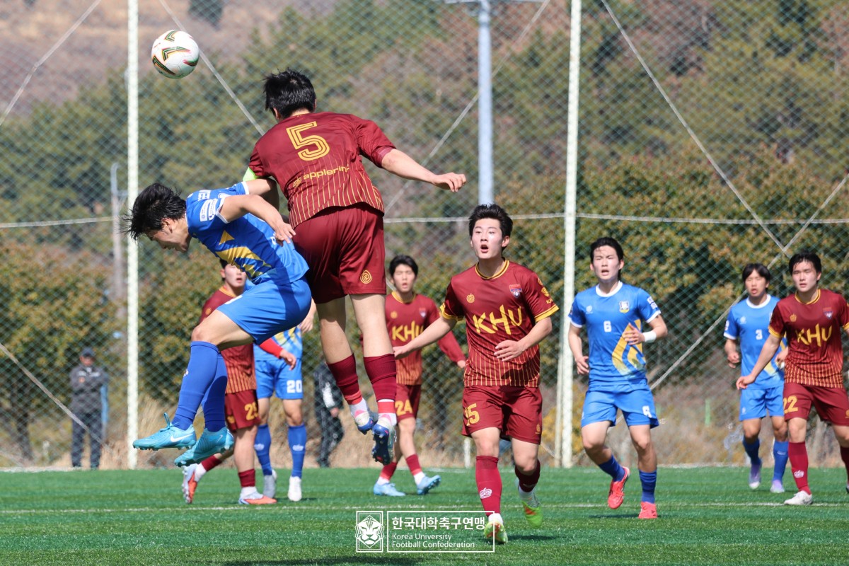 한산대첩기 제62회 춘계대학축구연맹전 4강 경희대-아주대 9