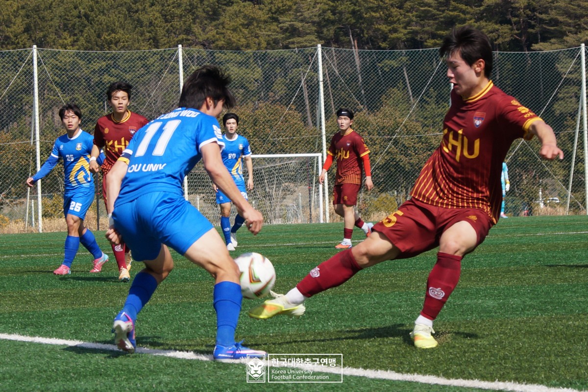 한산대첩기 제62회 춘계대학축구연맹전 4강 경희대-아주대 12