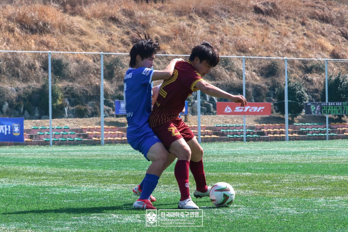 한산대첩기 제62회 춘계대학축구연맹전 4강 경희대-아주대 21