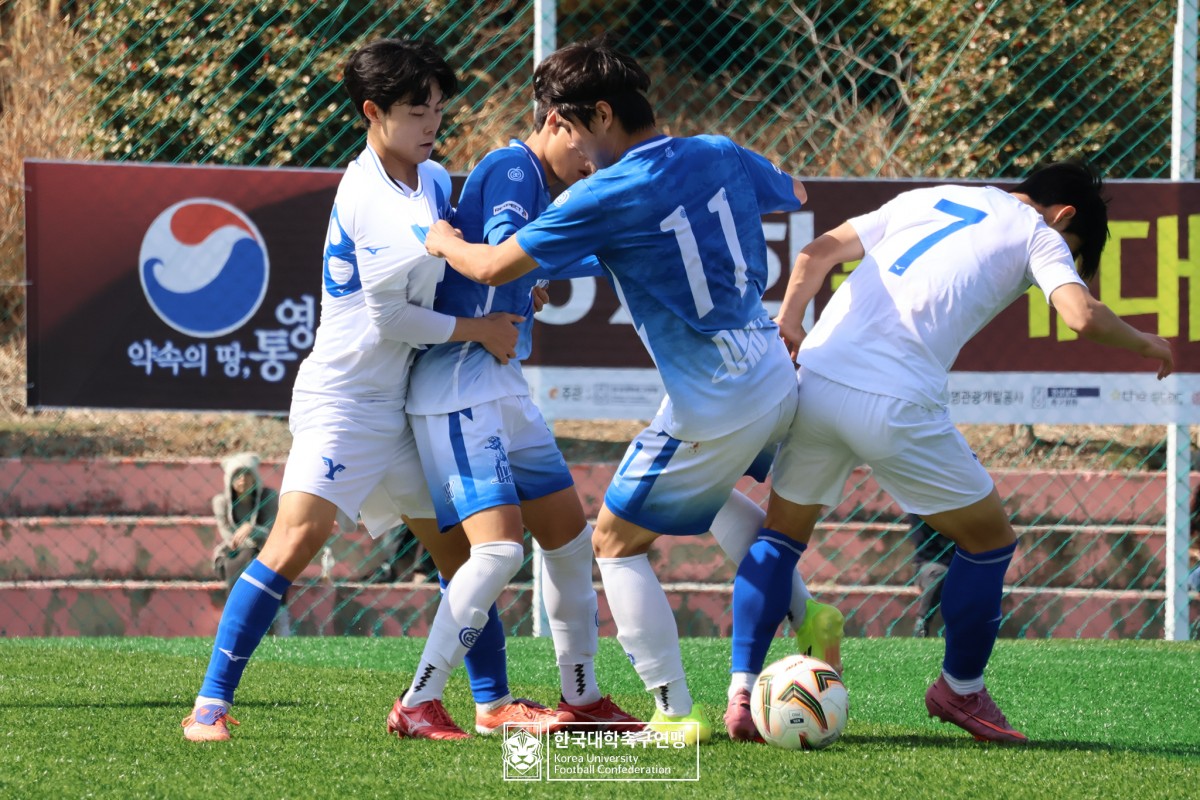 한산대첩기 제62회 춘계대학축구연맹전 4강 단국대-연세대 13