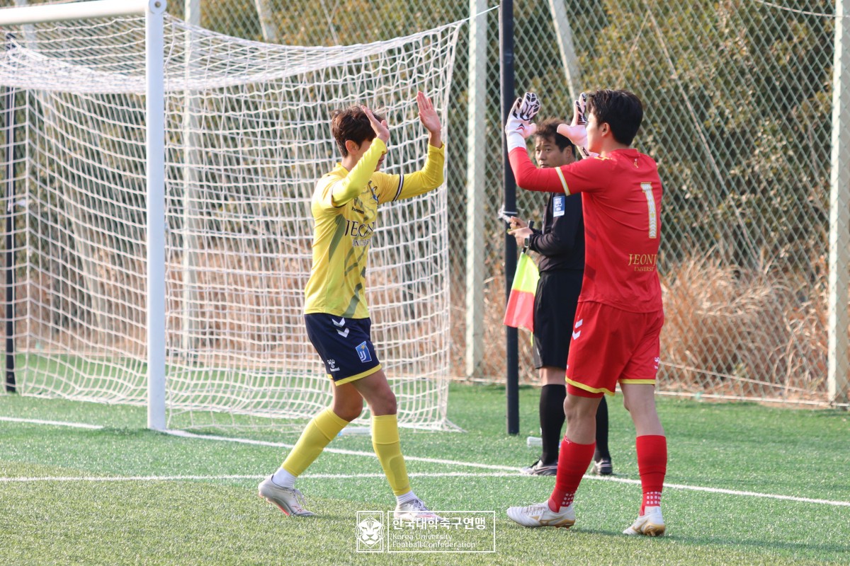 통영기 제62회 춘계대학축구연맹전 4강 전주대-선문대 9