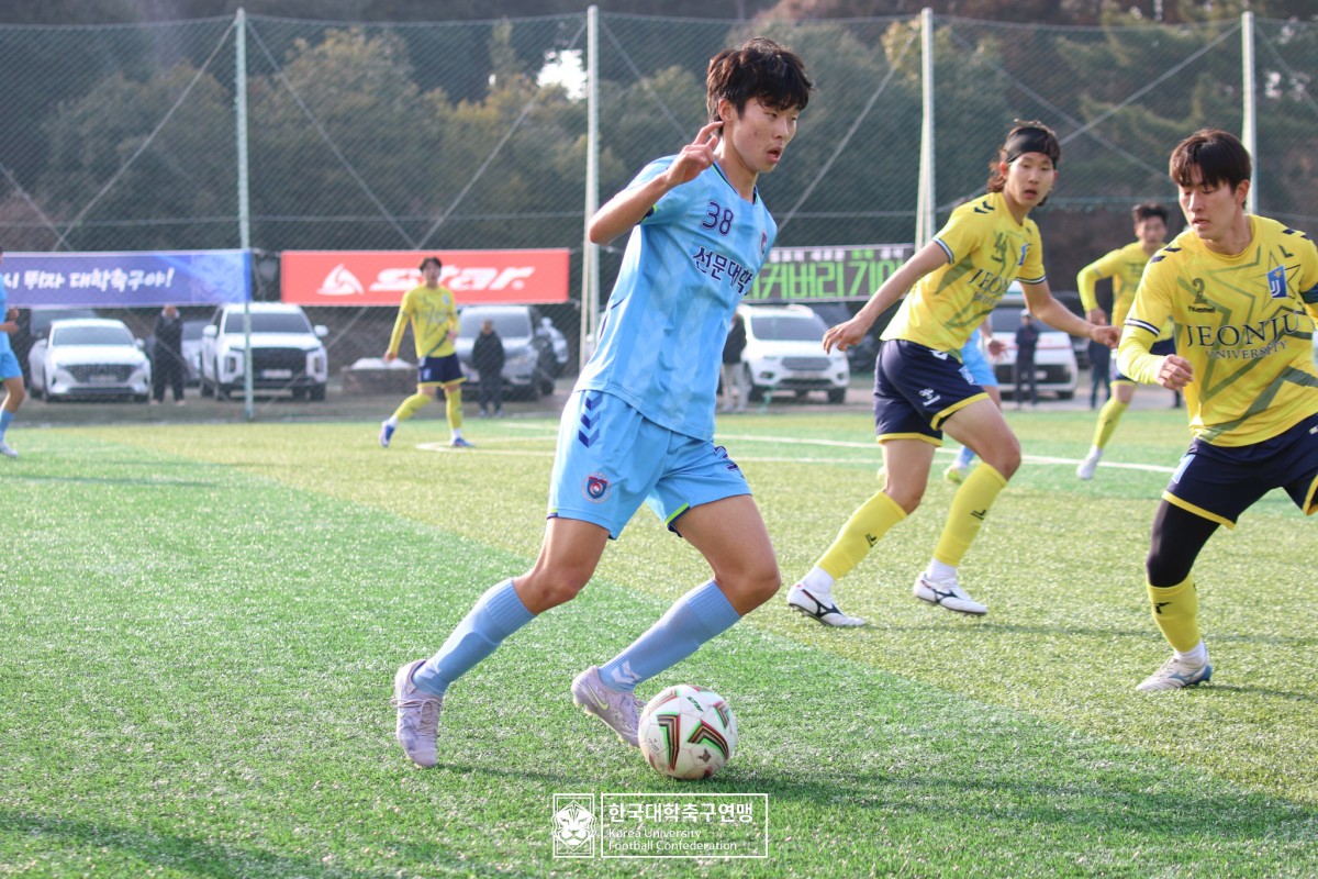 통영기 제62회 춘계대학축구연맹전 4강 전주대-선문대 16