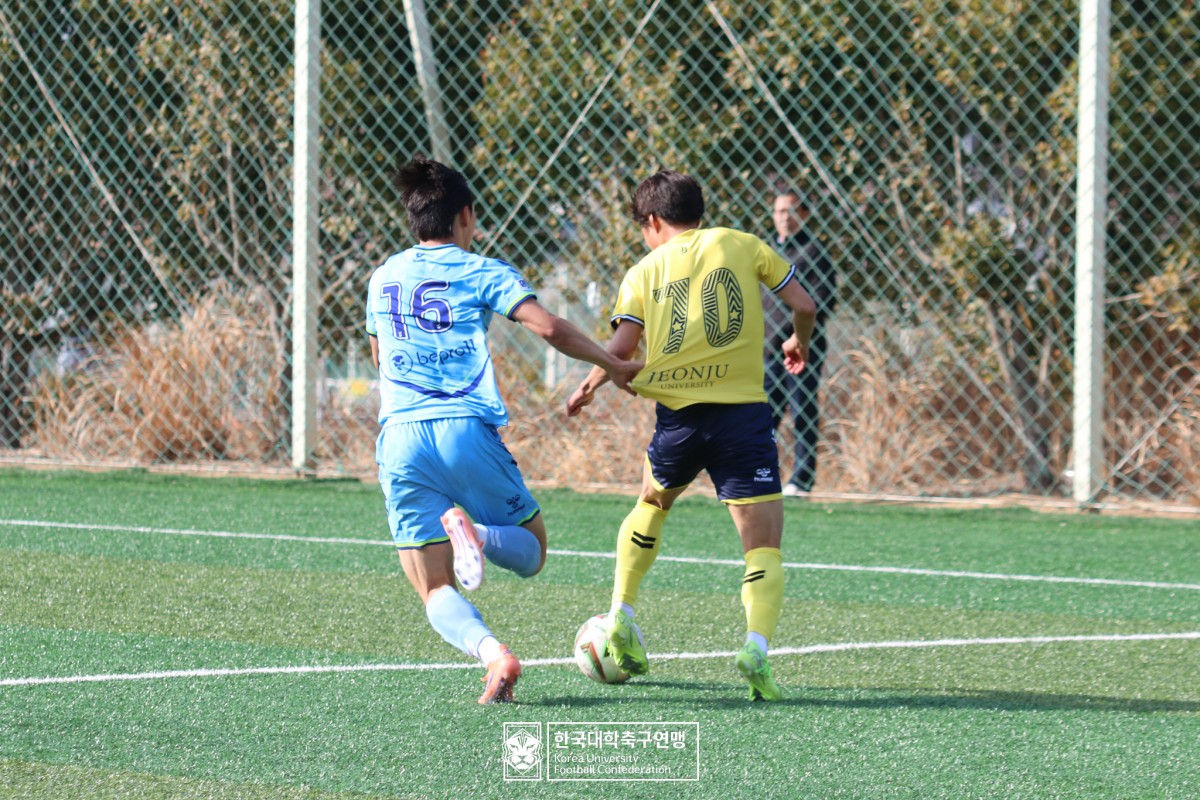 통영기 제62회 춘계대학축구연맹전 4강 전주대-선문대 20