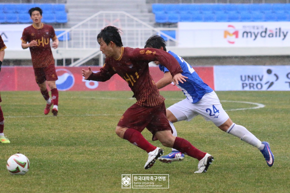 한산대첩기 제62회 춘계대학축구연맹전 결승 경희대-연세대 16