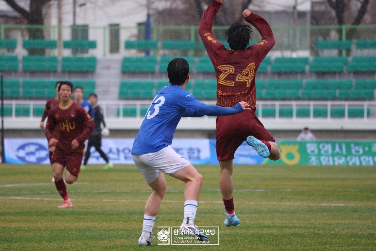 한산대첩기 제62회 춘계대학축구연맹전 결승 경희대-연세대 21