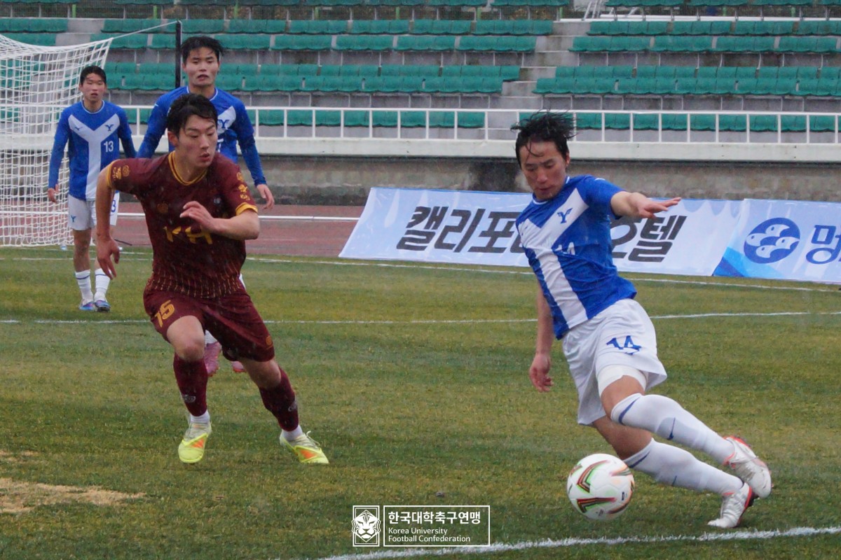 한산대첩기 제62회 춘계대학축구연맹전 결승 경희대-연세대 27