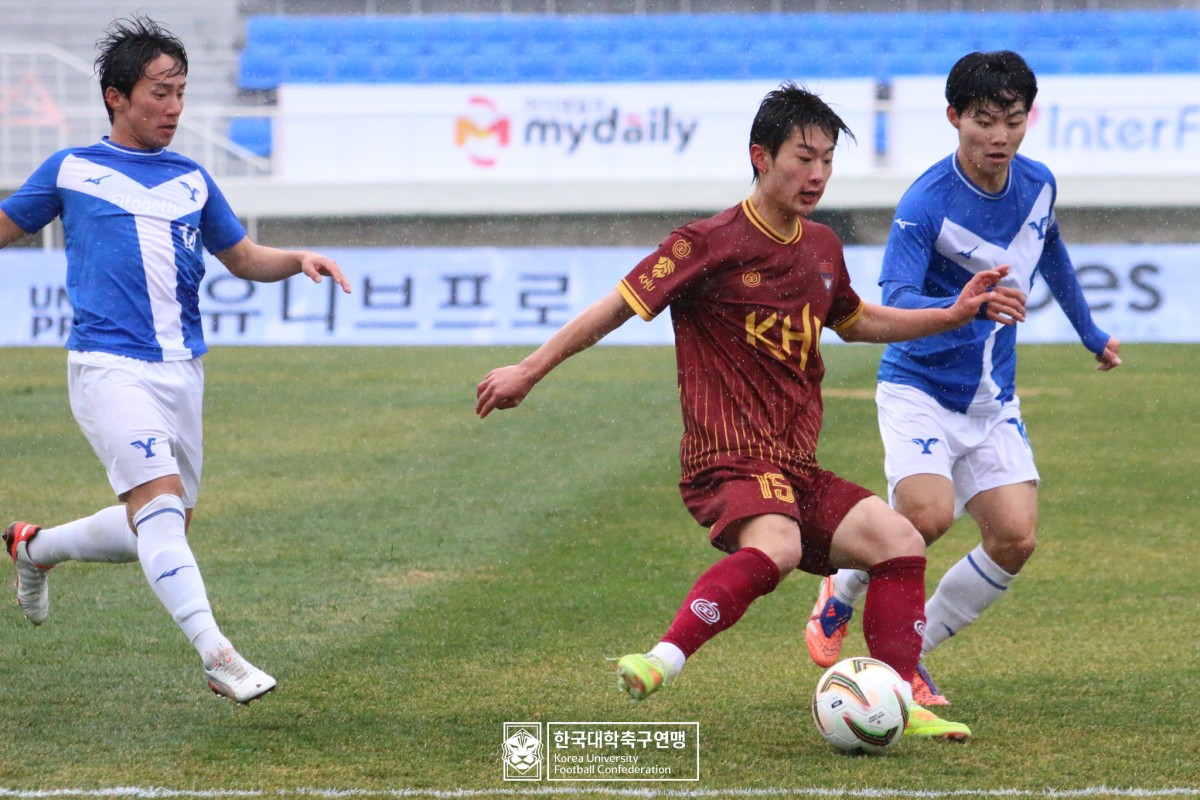 한산대첩기 제62회 춘계대학축구연맹전 결승 경희대-연세대 31