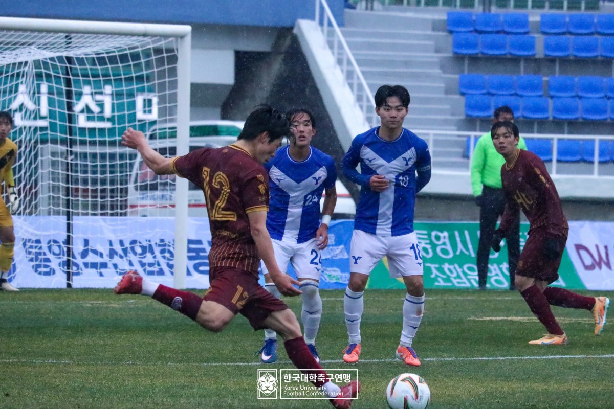 한산대첩기 제62회 춘계대학축구연맹전 결승 경희대-연세대 39