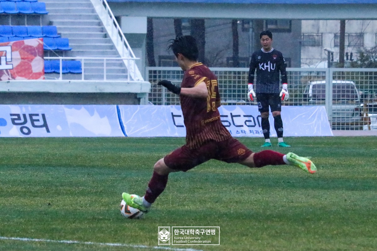 한산대첩기 제62회 춘계대학축구연맹전 결승 경희대-연세대 41