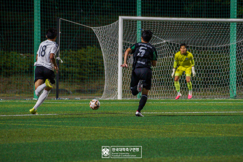 제21회 1·2학년 대학축구연맹전 황가람기 예선 1일차 세경대 vs 동원대 12