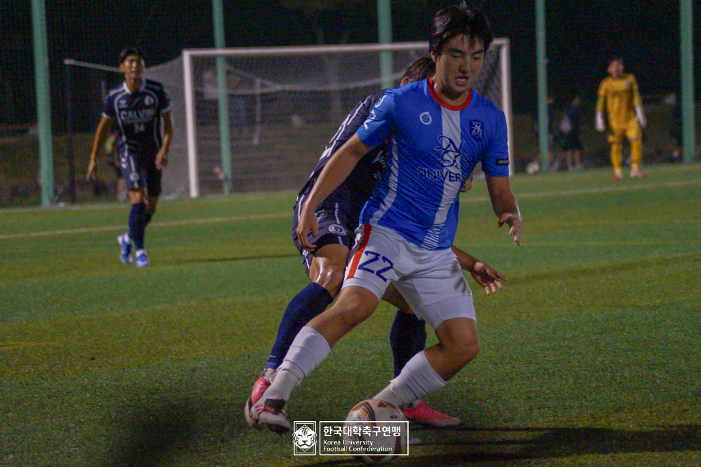 제21회 1·2학년 대학축구연맹전 죽죽장군기 예선 1일차 칼빈대 vs 남부대 27