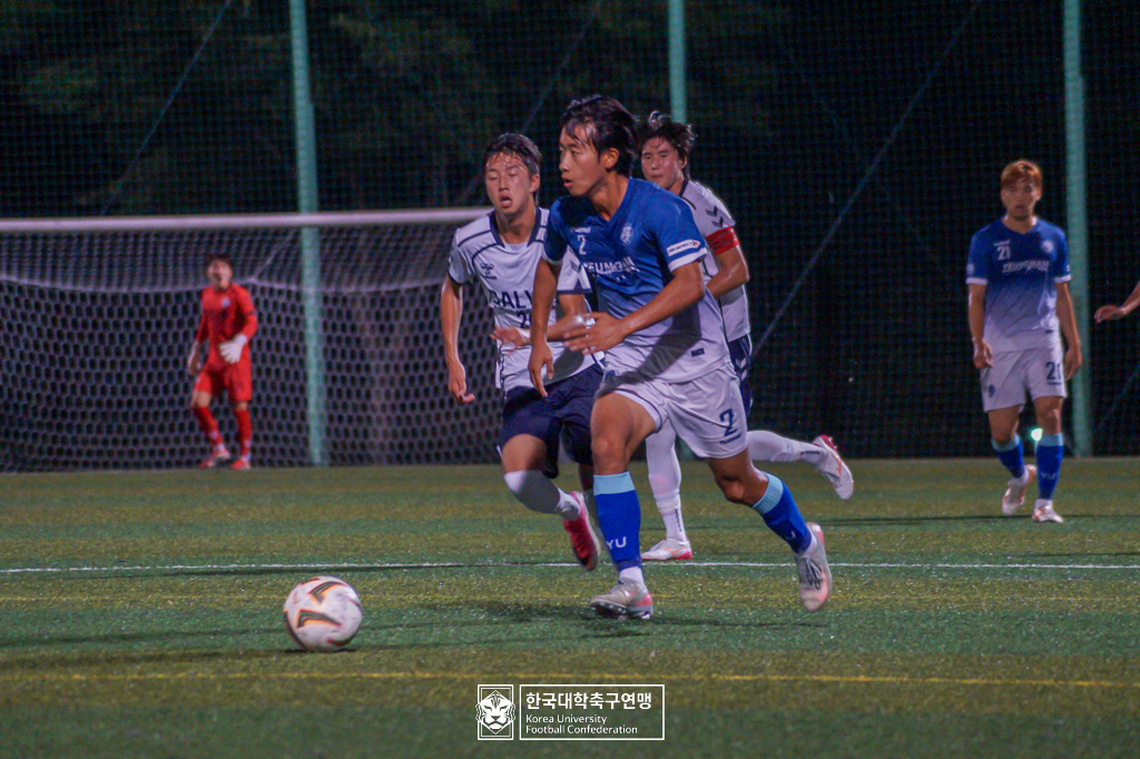 제21회 1·2학년 대학축구연맹전 죽죽장군기 예선 2일차 영남대 vs 칼빈대 15