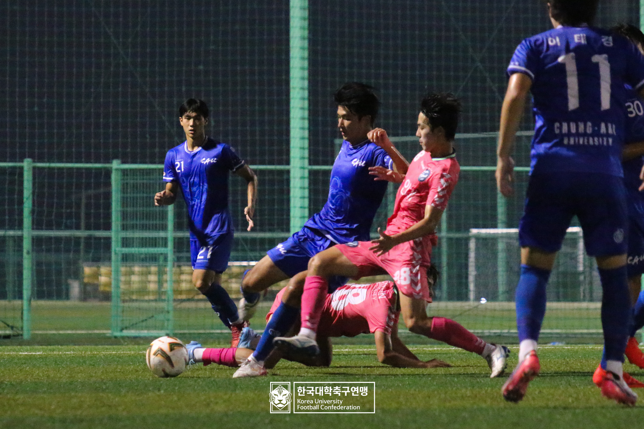 水려한합천 제21회 1·2학년 대학축구연맹전 죽죽장군기 결승 중앙대 vs 용인대 61