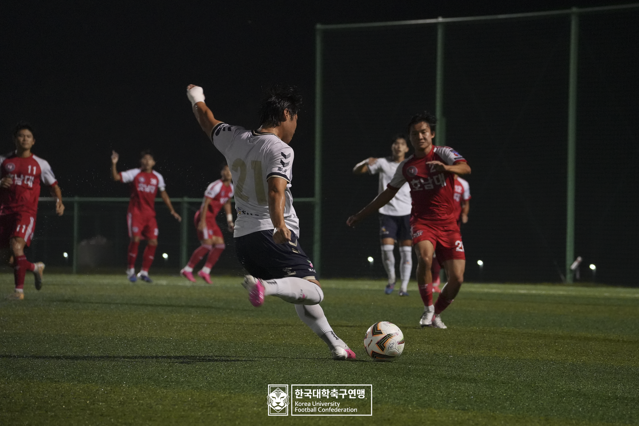 제21회 1·2학년 대학축구연맹전 죽죽장군기 예선 2일차 호남대 vs 전주기전대 11