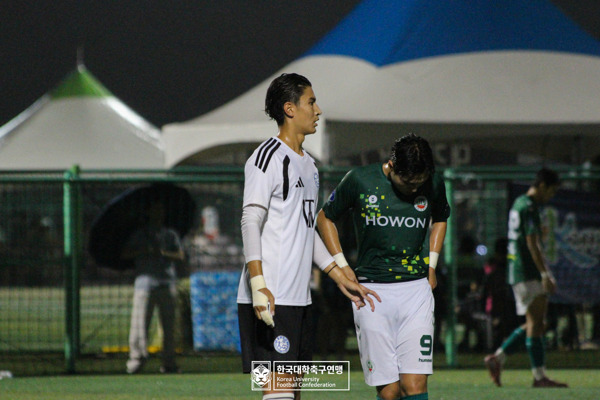 제21회 1·2학년 대학축구연맹전 황가람기 예선 2일차 호원대 vs 동원대 20