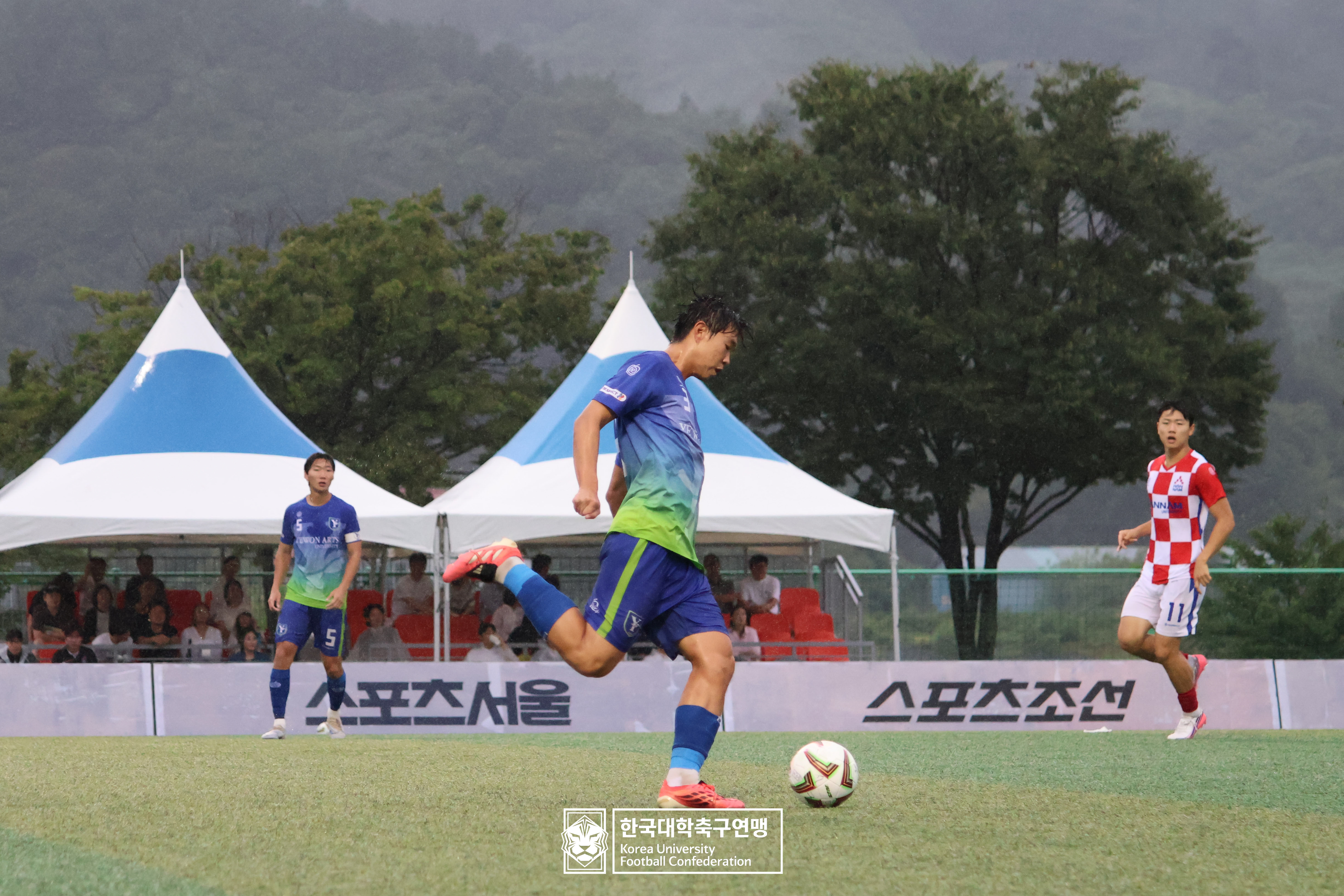 제21회 1·2학년 대학축구연맹전 황가람기 예선 2일차 한남대 vs 예원예술대 38