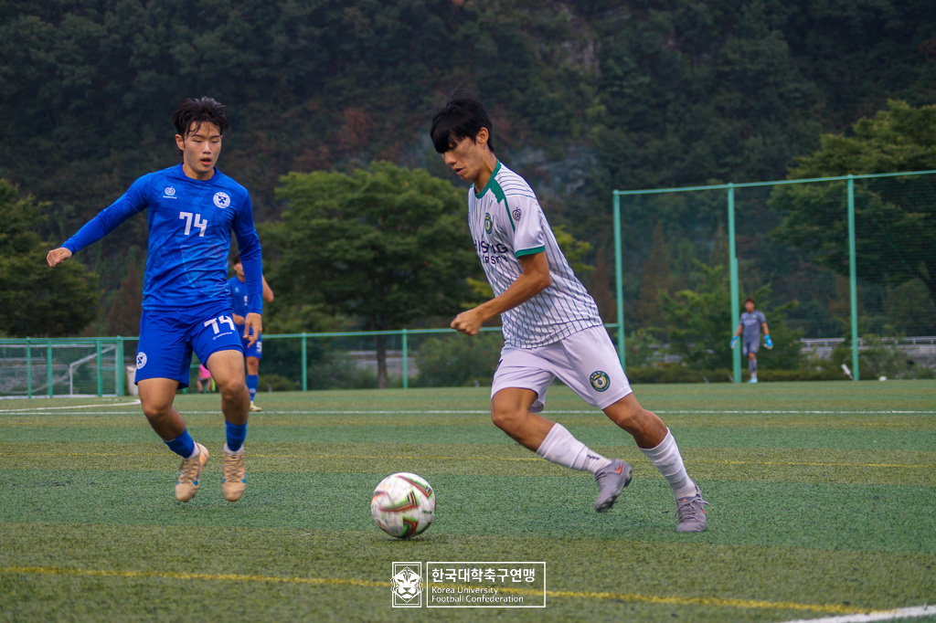 제21회 1·2학년 대학축구연맹전 죽죽장군기 예선 2일차 배재대 vs 신성대 19