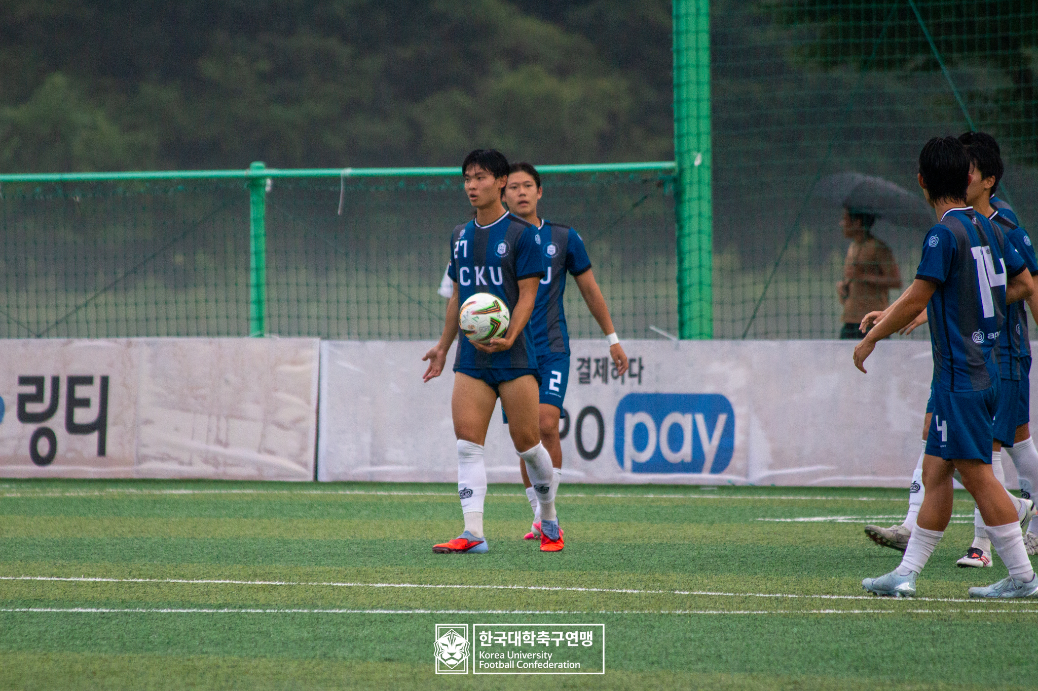 제21회 1·2학년 대학축구연맹전 죽죽장군기 예선 3일차 가톨릭관동대 vs 강동대 32