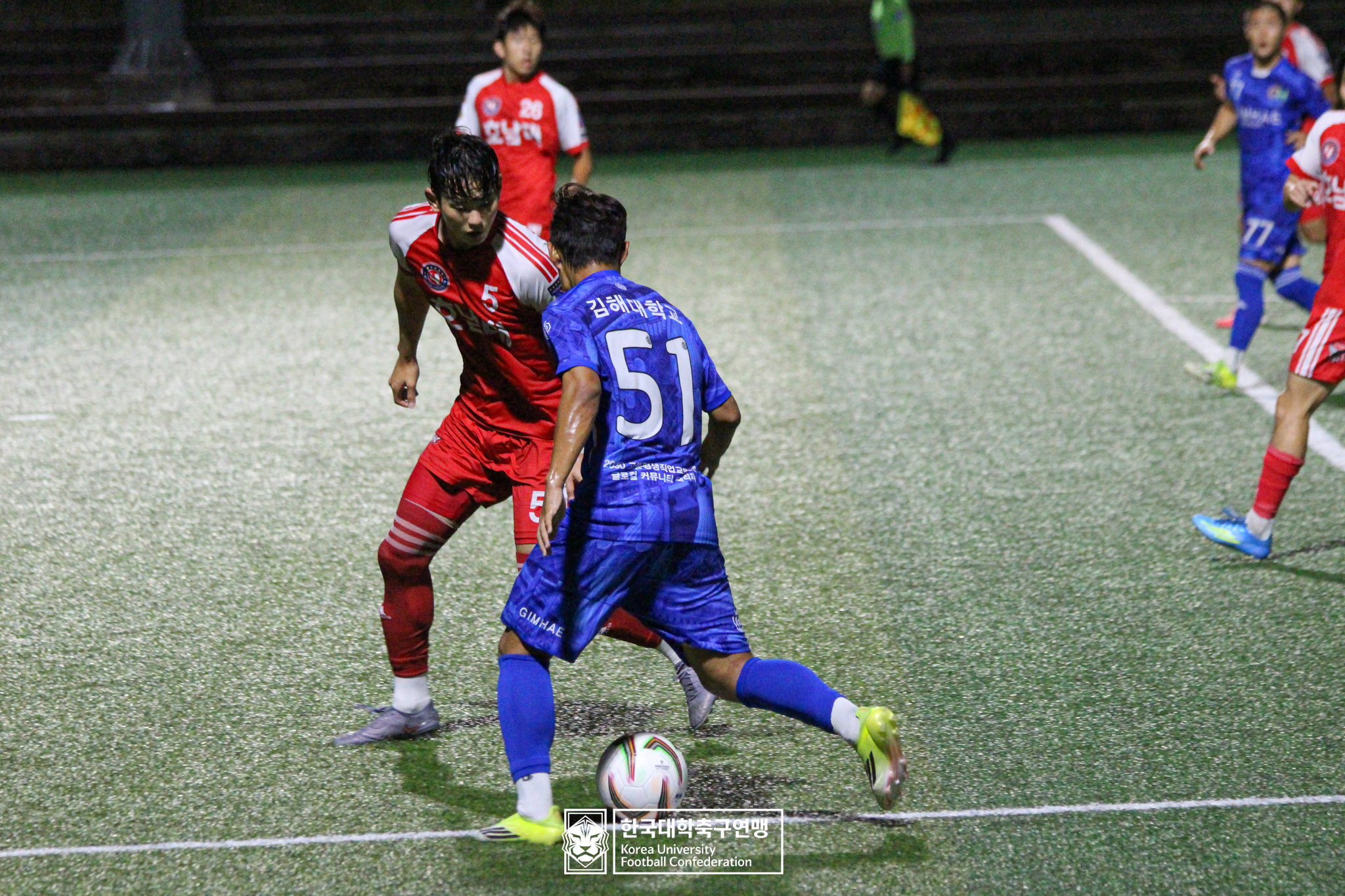 제62회 추계대학축구연맹전 백두대간기 예선 3일차 김해대 vs 호남대 14