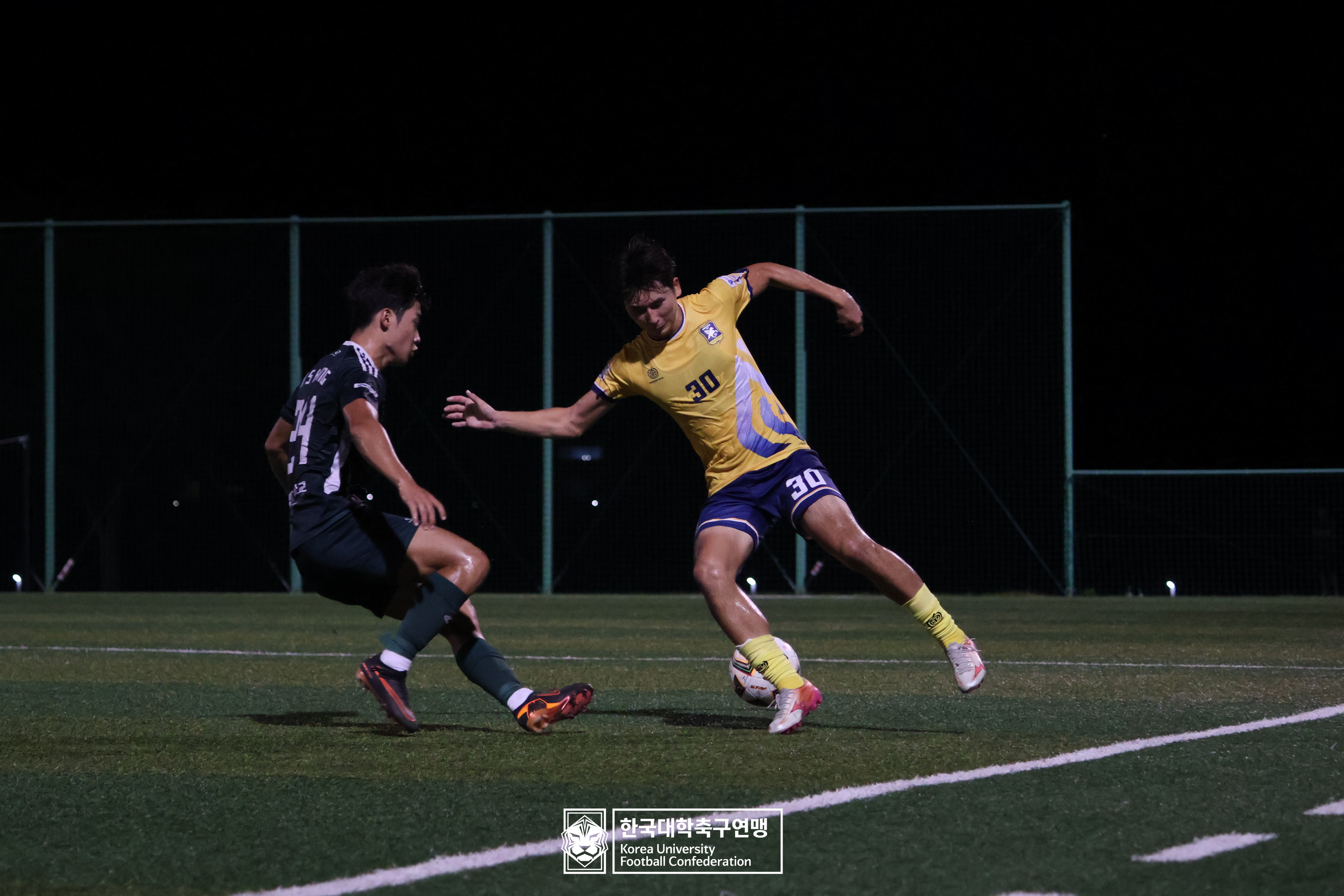 제21회 1·2학년 대학축구연맹전 황가람기 예선 1일차 동명대 vs 아주대 34