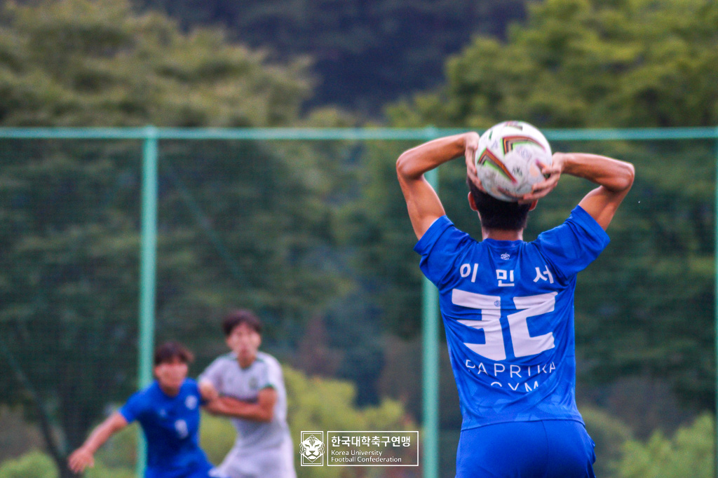 제21회 1·2학년 대학축구연맹전 죽죽장군기 예선 2일차 배재대 vs 신성대 29