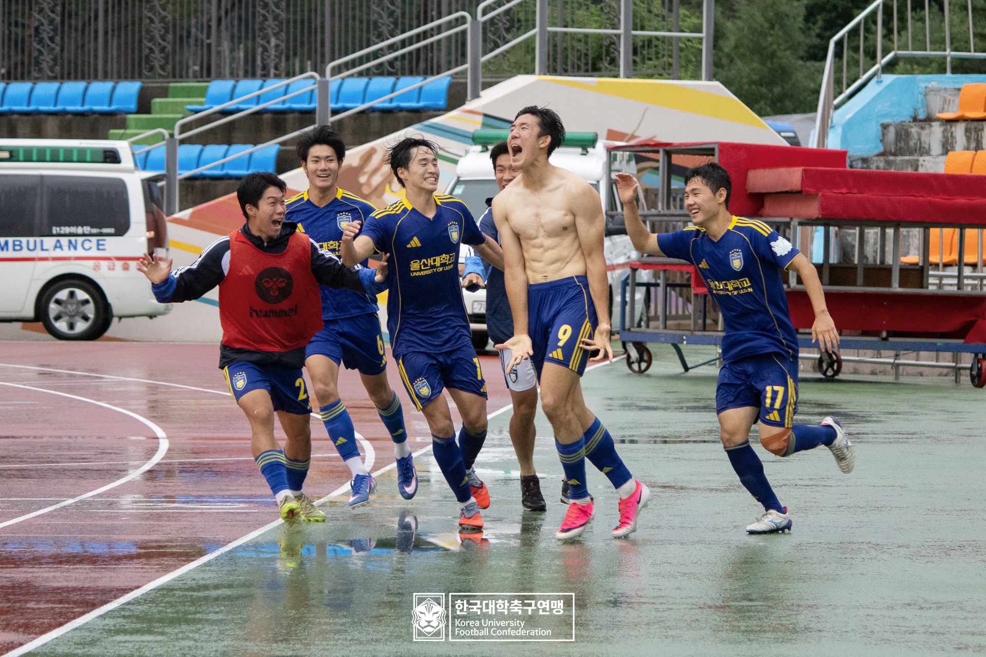 제62회 추계대학축구연맹전 태백산기 결승 한남대 vs 울산대 31