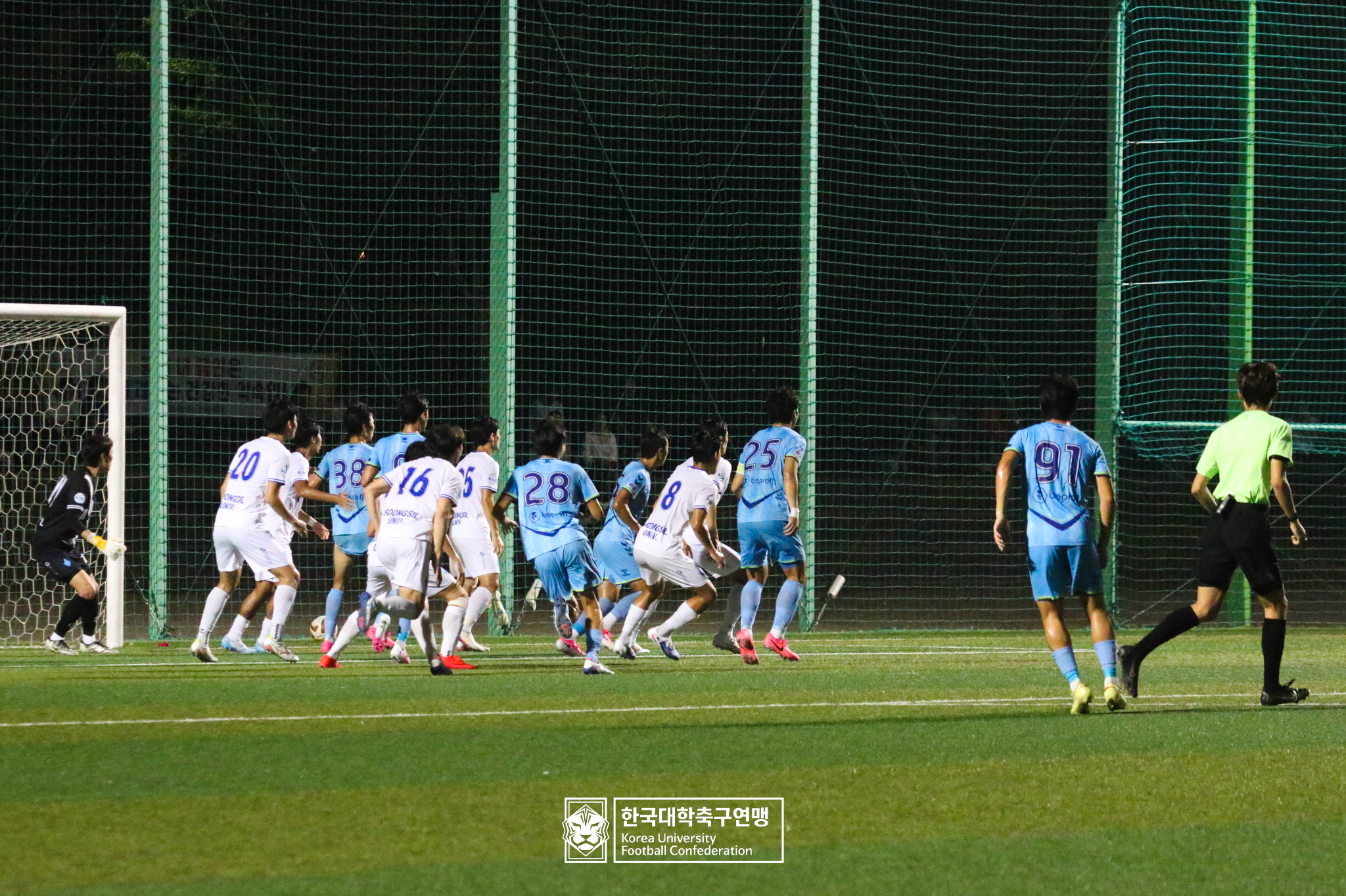 제21회 1·2학년 대학축구연맹전 황가람기 4강 선문대 vs 숭실대 35