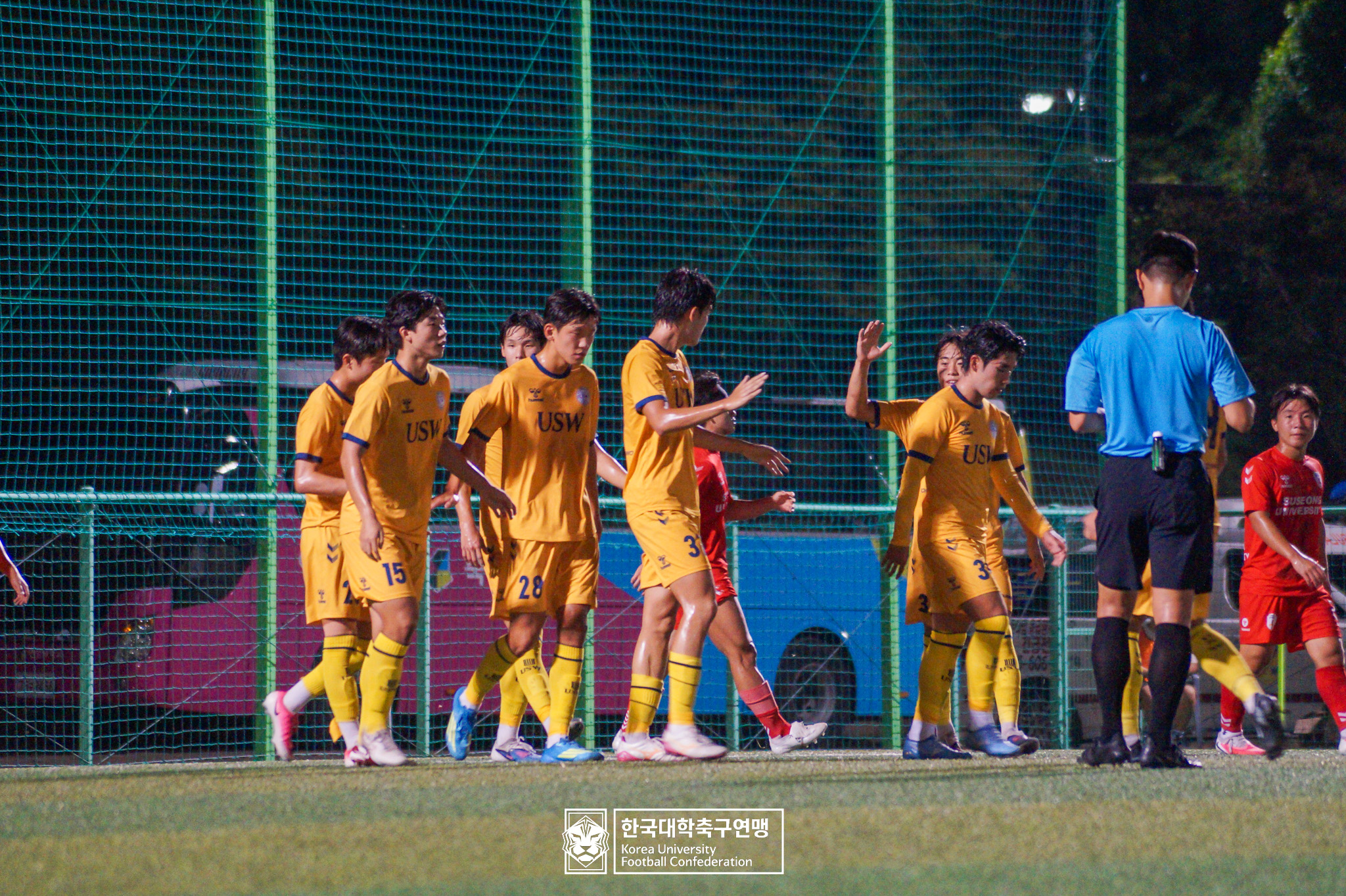 제21회 1·2학년 대학축구연맹전 황가람기 예선 3일차 수성대 vs 수원대 37