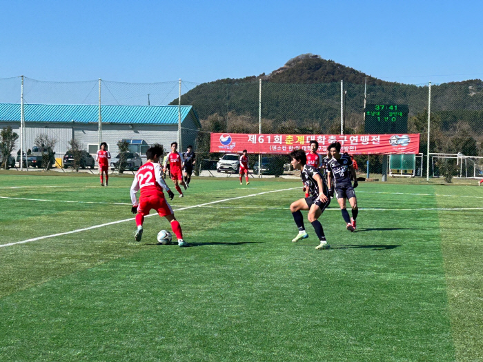 [대학축구]20강전 통해 가까스로 살아남았던 연세대→용인대 